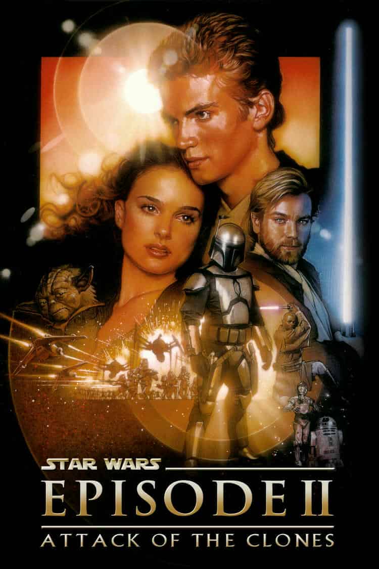 Poster for Star Wars: Episode II - Attack of the Clones